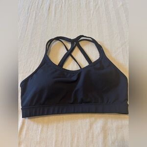 GAIAM Black Strappy Sports Bra